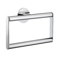 Smedbo Time Towel Ring - Polished Chrome