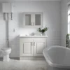 York Grey Top Fixing Soft Close Toilet Seat